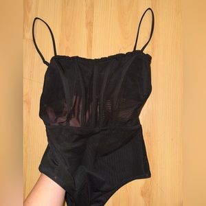 Princess Polly Mesh Corset Bodysuit
